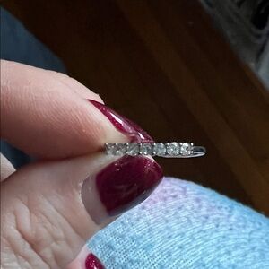 Elegant Silver stone Ring